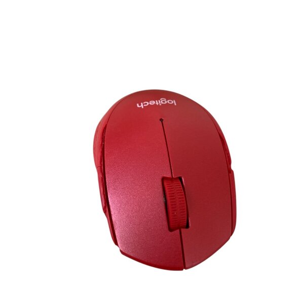 Logitech Red Wireless Mouse - Picture 1 of 1